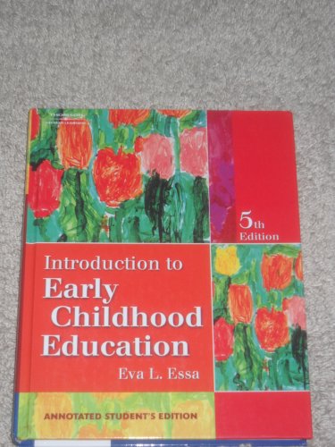 Stock image for Introduction to Early Childhood Education for sale by HPB-Red