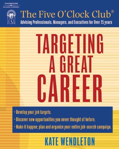 Imagen de archivo de Targeting a Great Career a la venta por Gulf Coast Books