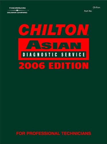 Stock image for Chilton 2006 Asian Diagnostic Service Manual, Vol. 3 (Chilton Diagnostic Manuals) for sale by dsmbooks