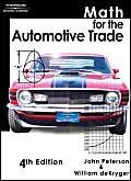 Imagen de archivo de Math for the Automotive Trade (Applied Mathematics) a la venta por HPB-Red