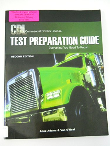 Stock image for CDL Test Preparation Guide : Everything You Need to Know for sale by Better World Books