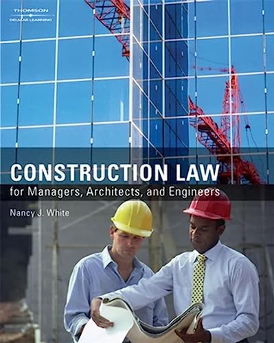 9781418048471: Construction Law for Managers, Architects, and Engineers