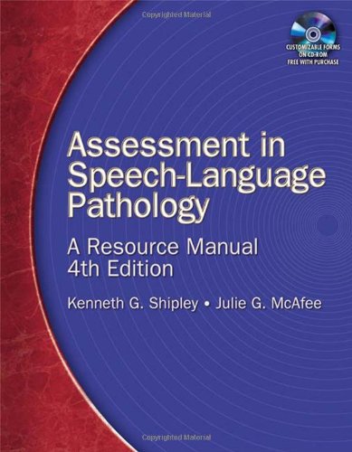 9781418053284: Assessment in Speech-Language Pathology: A Resource Manual