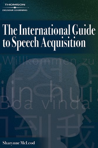 Beispielbild fr The International Guide to Speech Acquisition zum Verkauf von Anybook.com