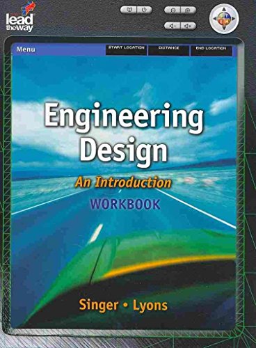 Imagen de archivo de Workbook for Karsnitz/Hutchinson/O'Brien's Engineering Design: An Introduction a la venta por Fourstar Books