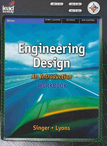 Stock image for Workbook for Karsnitz/Hutchinson/O'Brien's Engineering Design: An Introduction for sale by Fourstar Books