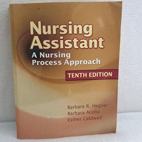 Beispielbild fr Nursing Assistant: A Nursing Process Approach zum Verkauf von Goodbookscafe