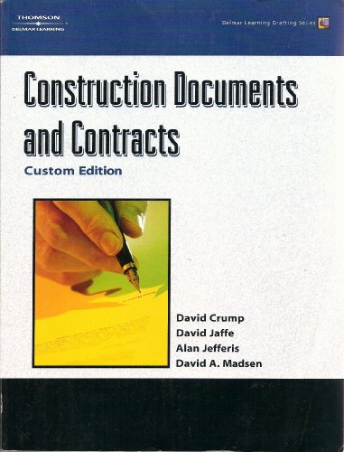 Imagen de archivo de Construction Documents and Contracts Custom Edition a la venta por HPB-Red