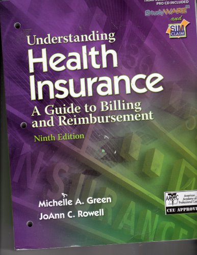 9781418067069: Understanding Health Insurance: A Guide to Billing and Reimbursement