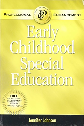 9781418074043: The Exceptional Child Professional Enhancement Booklet: Inclusion in Early Childhood Education