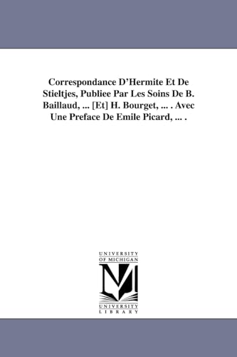 Stock image for Correspondance d'Hermite et de Stieltjes (French Edition) for sale by Phatpocket Limited