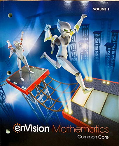 

Envision Mathematics 2021 Common Core Student Edition Grade 8 Volume 1