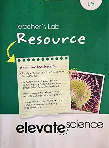 Stock image for Elevate Science, Life, Teacher's Lab Resource, c. 2021, 9781418291976, 1418291978 for sale by Walker Bookstore (Mark My Words LLC)