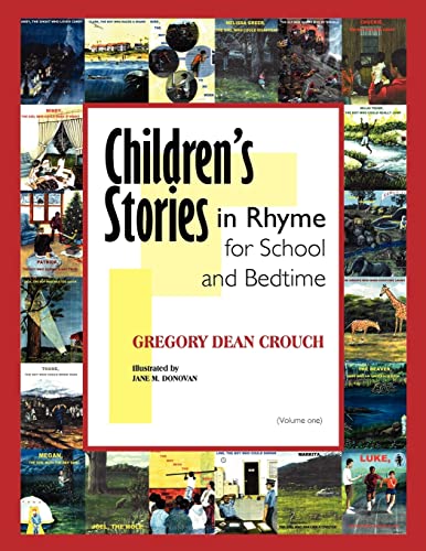 Imagen de archivo de Children's Stories in Rhyme for School and Bedtime Volume 1 a la venta por PBShop.store US