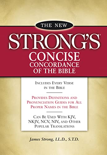 Stock image for New Strongs Concise Concordance of the Bible for sale by Goodwill of Colorado