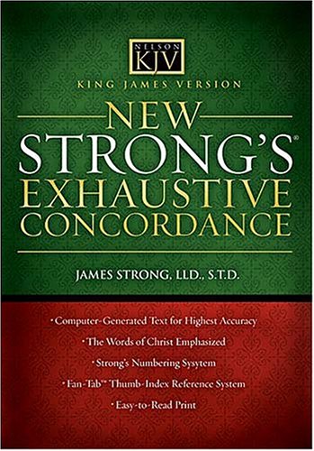 Beispielbild fr New Strong's Exhaustive Concordance-KJV zum Verkauf von ThriftBooks-Dallas