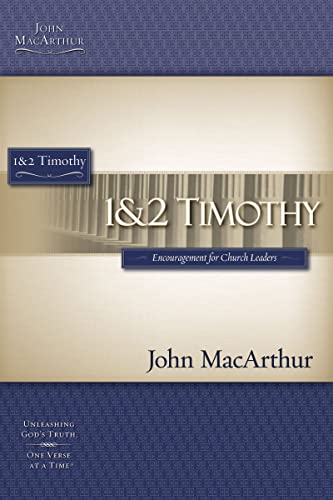 9781418508876: 1 & 2 TIMOTHY (MacArthur Bible Studies)