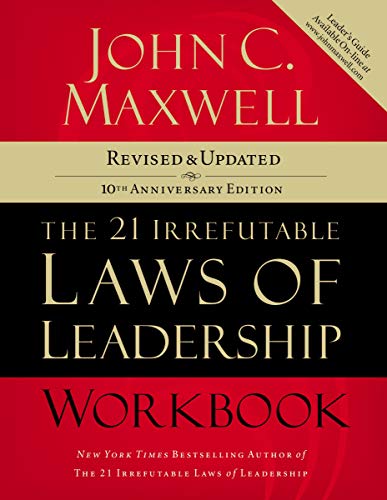 Beispielbild fr The 21 Irrefutable Laws of Leadership Workbook: Follow Them and People Will Follow You zum Verkauf von SecondSale