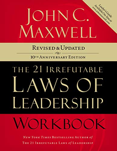Stock image for The 21 Irrefutable Laws of Leadership Workbook: Revised & Updated for sale by London Bridge Books