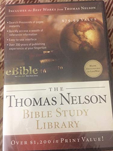 9781418526931: The Thomas Nelson Bible Study Library:eBible