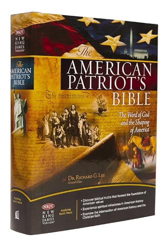 Beispielbild fr The NKJV, American Patriot's Bible, Hardcover: The Word of God and the Shaping of America zum Verkauf von SecondSale