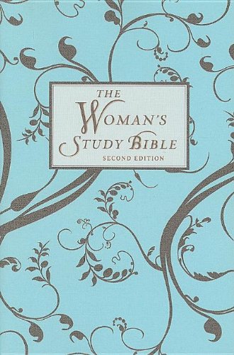 Stock image for Woman's Study Bible, Personal Size: New King James Version; Chocolate/Light Blue for sale by Orion Tech
