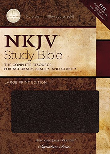 9781418542108: Study Bible-NKJV-Large Print