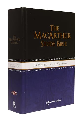 9781418542238: NKJV, The MacArthur Study Bible, Large Print, Hardcover, Thumb Indexed: Holy Bible, New King James Version