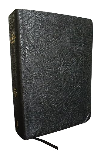 9781418542283: NASB, MacArthur Study Bible, Large Print, Bonded Leather, Black: Holy Bible, New American Standard Bible