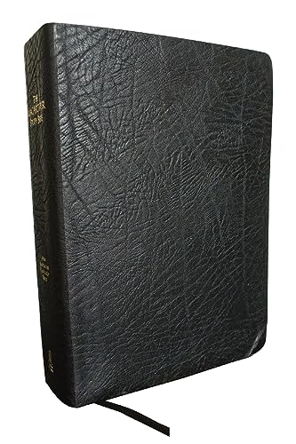 9781418542290: NASB, MacArthur Study Bible, Large Print, Bonded Leather, Black, Thumb Indexed: Holy Bible, New American Standard Bible