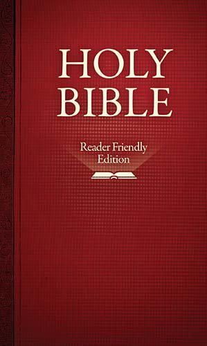 9781418542726: Holy Bible: Reader Friendly Edition, Red