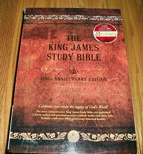 9781418545352: The King James Study Bible: King James Version, Brown Genuine Leather