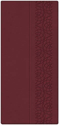 9781418545840: KJV Checkbook Bible Leathersoft Burgundy (Classic Series)