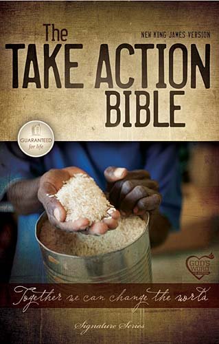 Stock image for The Take Action Bible: Together We Can Change the World: New King James Version Brown for sale by Discover Books