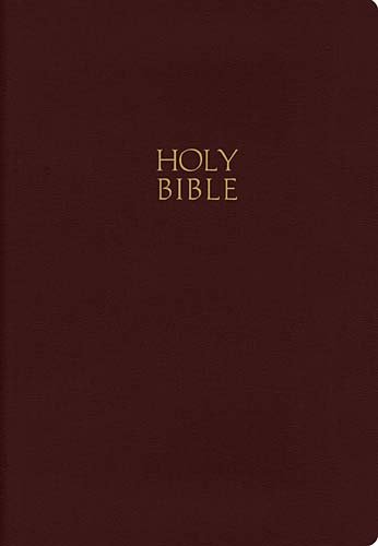 9781418546649: The Holy Bible: King James Version, Burgundy, Leatherflex, Giant Print, Reference (Classic Series)