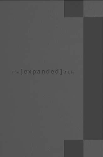 9781418548025: The Expanded Bible: Dove Gray Leathersoft, Study