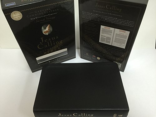 9781418548667: Jesus Calling Devotional Bible: New King James Version Black Genuine Leather: Enjoying Peace in His Presence (Signature)