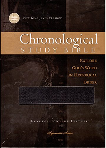 9781418548681: Chronological Study Bible-NKJV (Signature Series)