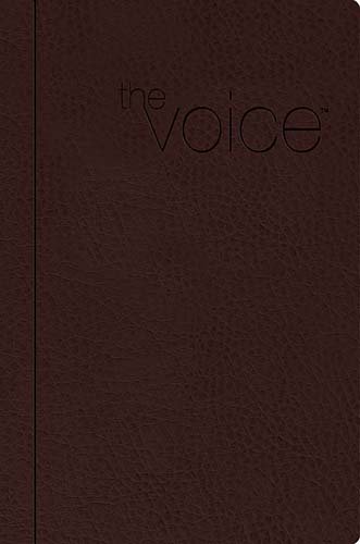 Beispielbild fr The Voice Bible: Step into the Story of Scripture /Saddle Brown Leathersoft/Other Translations/Study zum Verkauf von Half Price Books Inc.
