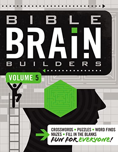 Imagen de archivo de Bible Brain Builders: Word Searches, Mazes, Games, Crosswords Fun for Everyone!: Vol 5 a la venta por Revaluation Books