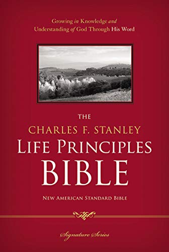 Beispielbild fr NASB, The Charles F. Stanley Life Principles Bible, Hardcover: Holy Bible, New American Standard Bible zum Verkauf von SecondSale