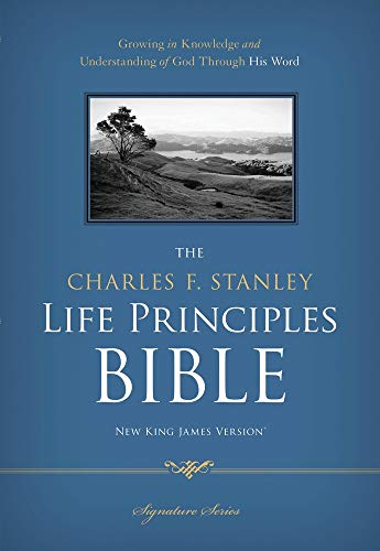 Beispielbild fr NKJV, The Charles F. Stanley Life Principles Bible, Hardcover: Holy Bible, New King James Version zum Verkauf von HPB-Diamond