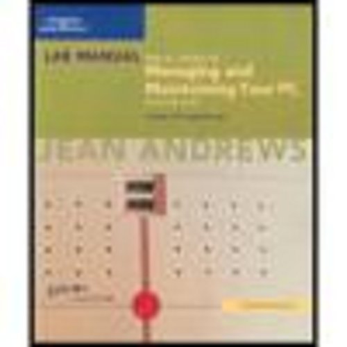 Imagen de archivo de A+ Guide to Managing and Maintaining Your PC: Comprehensive 5th Edtion - Lab Manual -- Includes 151 Hands-On Labs a la venta por a2zbooks