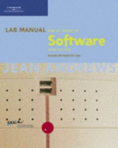 Stock image for Lab Manual For A+ Guide To Software, Third Edition ; 9781418835637 ; 1418835633 for sale by APlus Textbooks