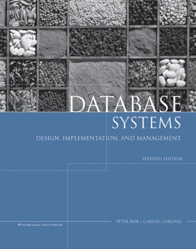 Beispielbild fr Database Systems : Design, Implementation and Management zum Verkauf von Better World Books: West