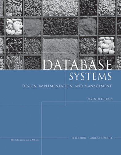 9781418835934: Database Systems: Design, Implementation And Management