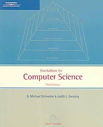 Imagen de archivo de Invitation to Computer Science, Third Edition: Java Version a la venta por ThriftBooks-Atlanta