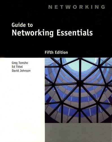 Imagen de archivo de Guide to Networking Essentials a la venta por Better World Books