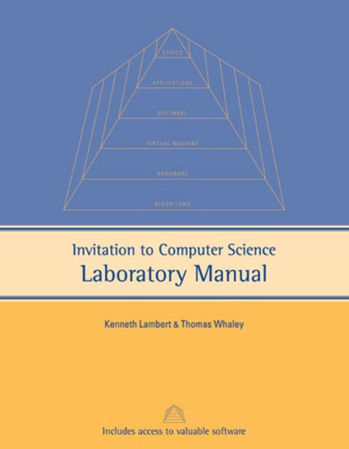 9781418837549: Invitation to Computer Science Lab Manual