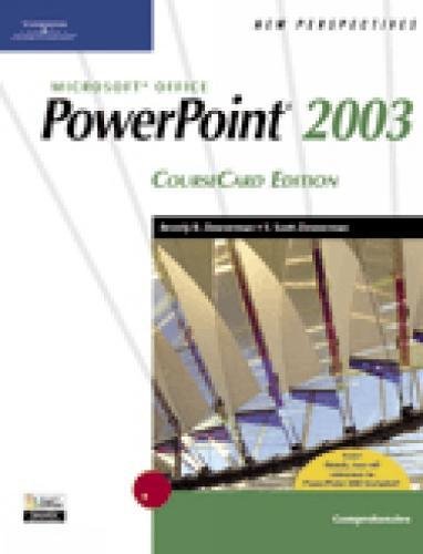 Beispielbild fr New Perspectives on Microsoft Office PowerPoint 2003, Comprehensive, CourseCard Edition zum Verkauf von Better World Books